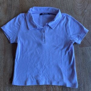 Kids Purple Polo Shirt